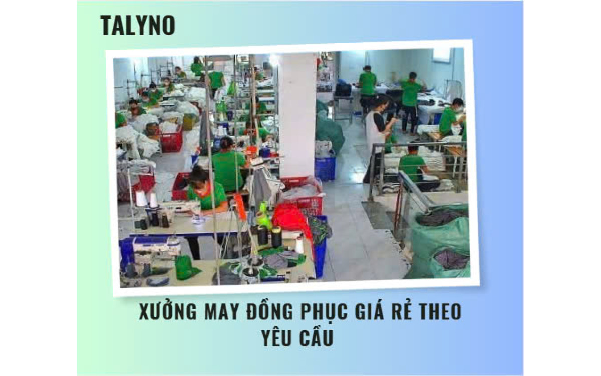 XƯỞNG MAY ĐỒNG PHỤC GI&Aacute; RẺ THEO Y&Ecirc;U CẦU 